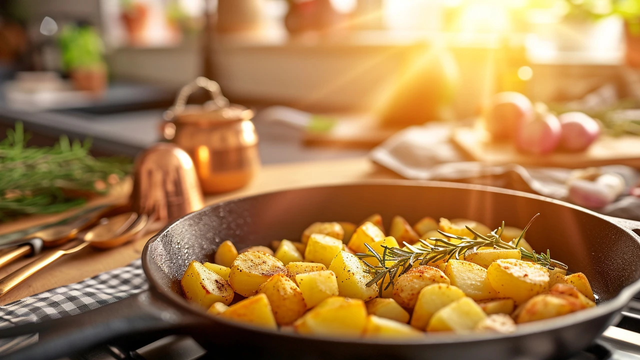 Jak připravit dokonalé americké brambory na pánvi: Průvodce krok za krokem