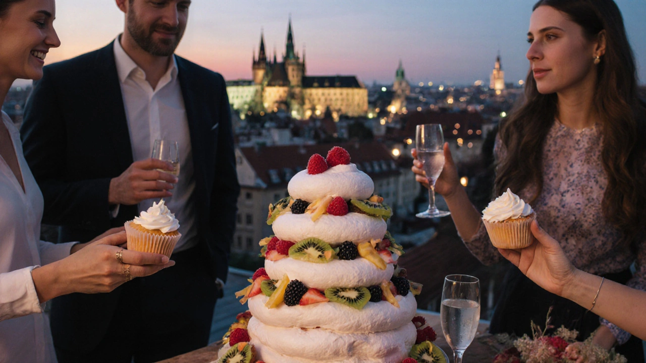 Pavlova - lehká a elegantní