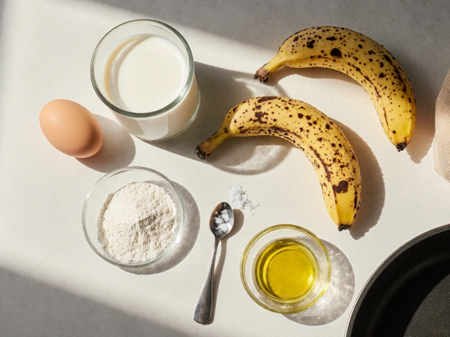 Jednoduchý recept na banánové palačinky - krok za krokem