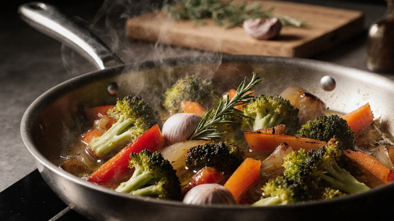 Jak udělat zeleninu na pánvi - perfektní postup pro výraznou chuť a křupavost
