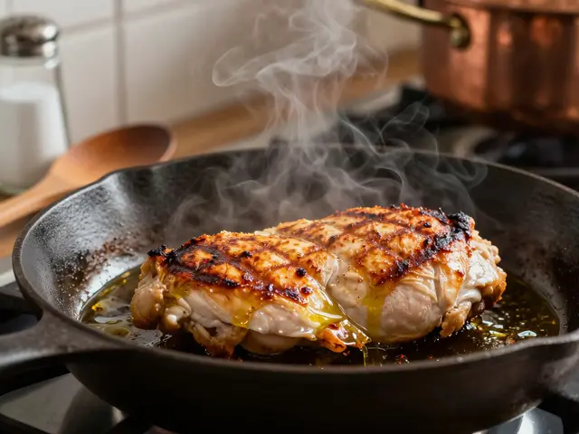 Jak dlouho smažit kuře na pánvi - přesný čas pro dokonale vysmažené maso